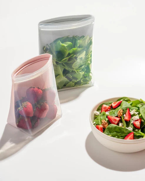 Reusable Stand-Up Bag Charcoal
