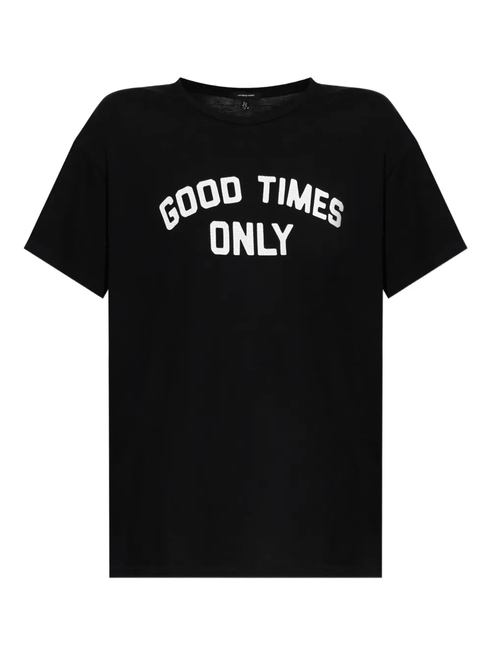 Good Times Only Boy Tee Black