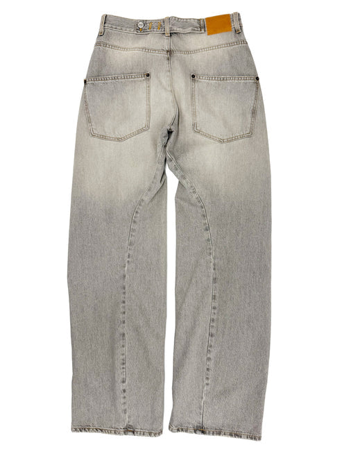 Big Twisted Seam Jean Light Tinted Grey