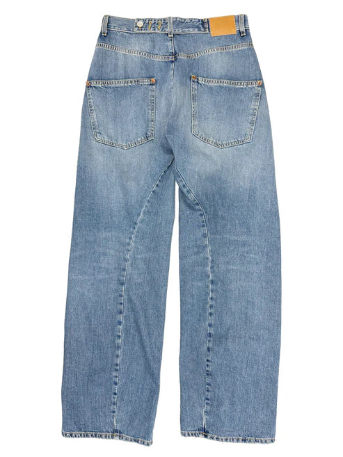 Big Twisted Seam Jean Soft Blue