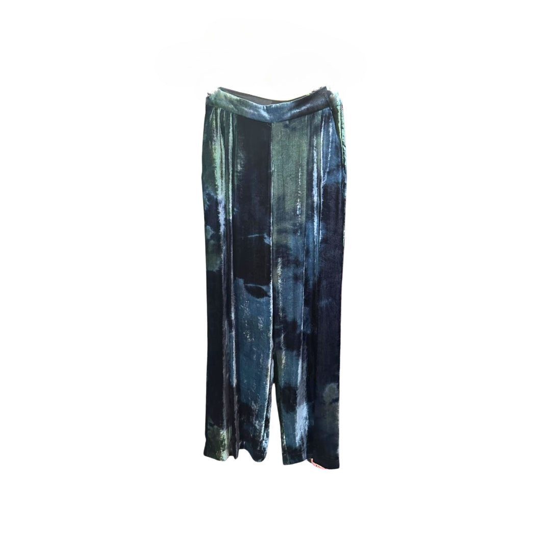 Velvet Trousers Blue