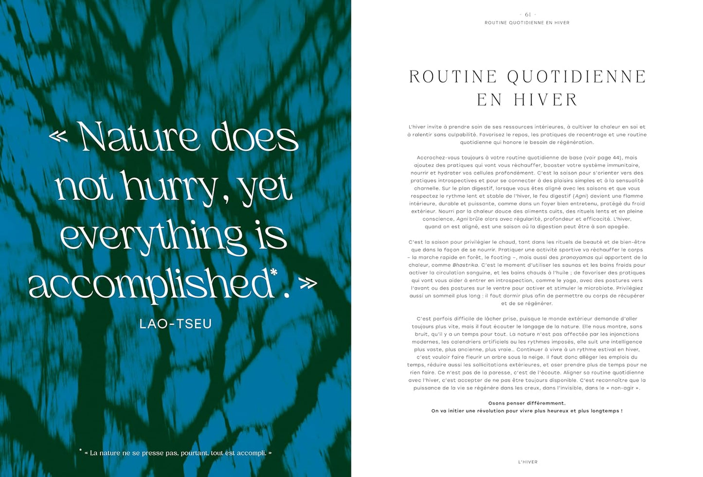 Flow(s): Yoga · Recettes · Bien-être · Art de vivre · Nature