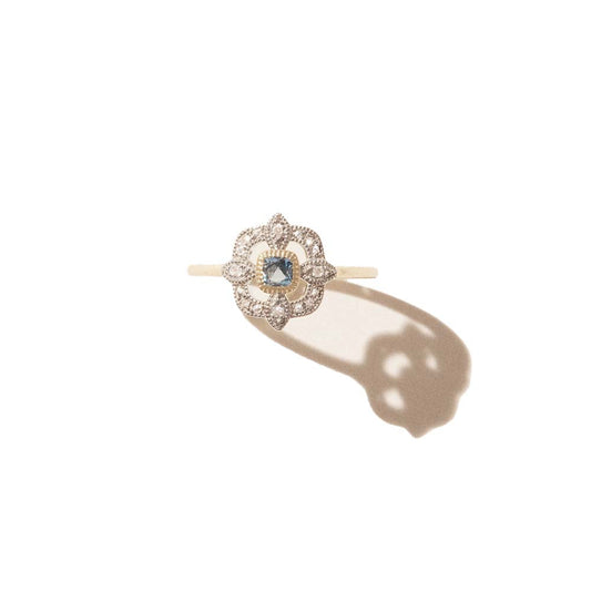 Bettina Blue Topaz Ring