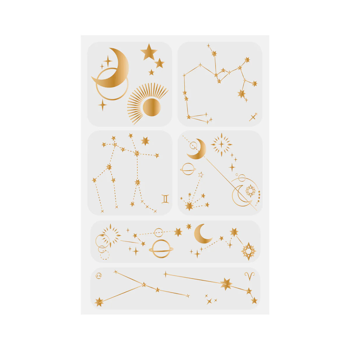 Brains & Beauty Gold Celestial