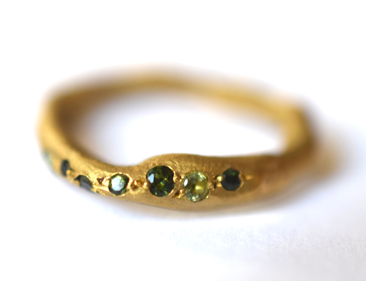 Mimo Ring Brass Tourmaline