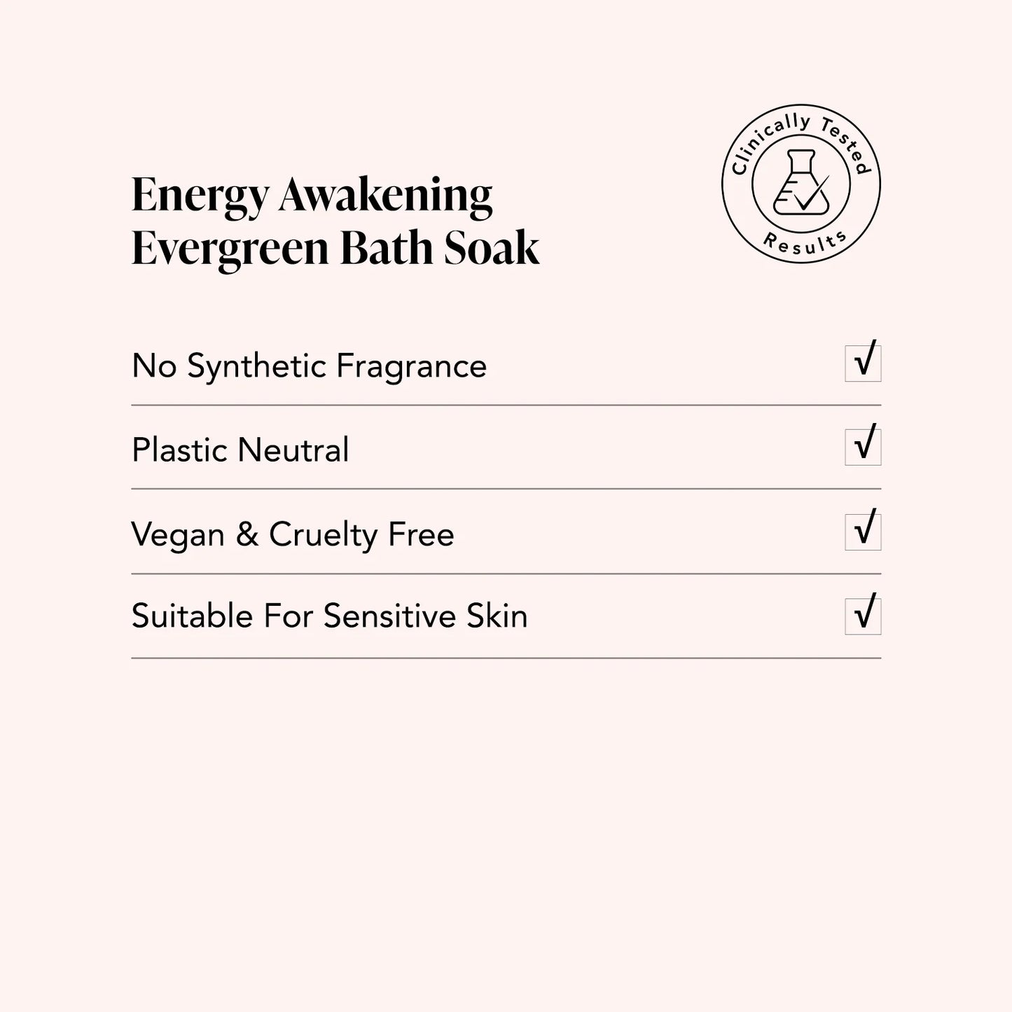 Evergreen Energy Awakening Bath Soak Travel Size