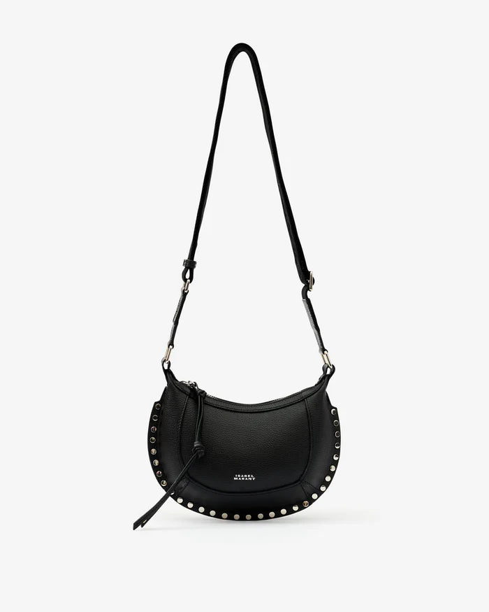 Mini Moon Bag - Black Silver
