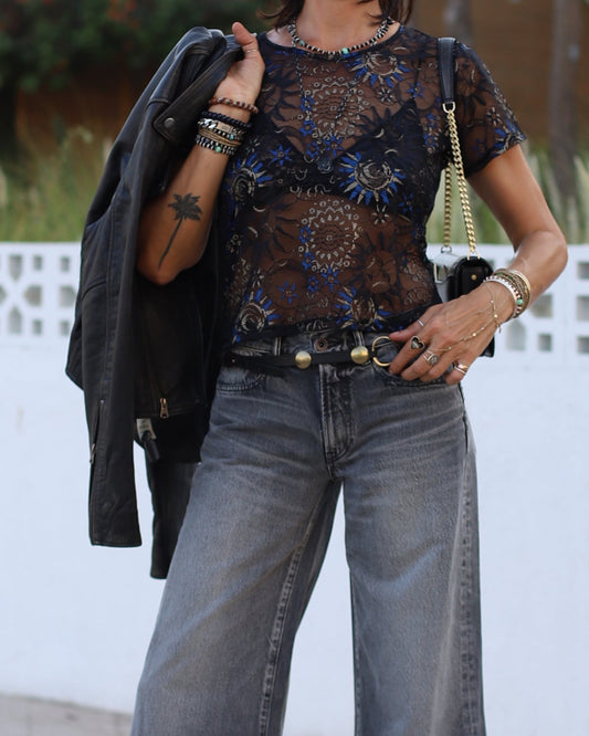 Carlos Tee Shirt Astro Lace