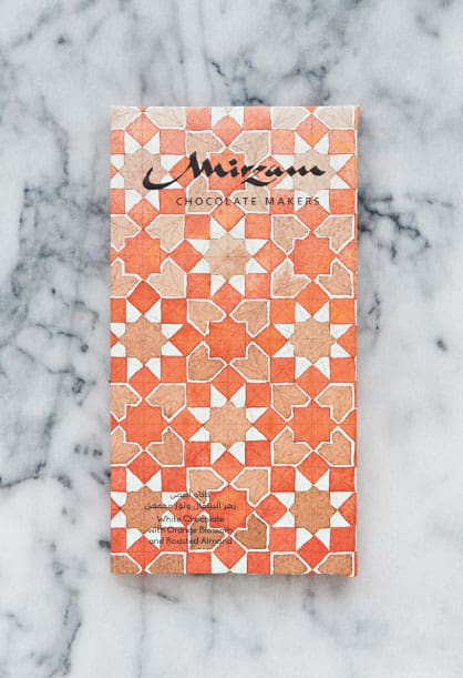 White Chocolate with Orange Blossom & Roasted Almond