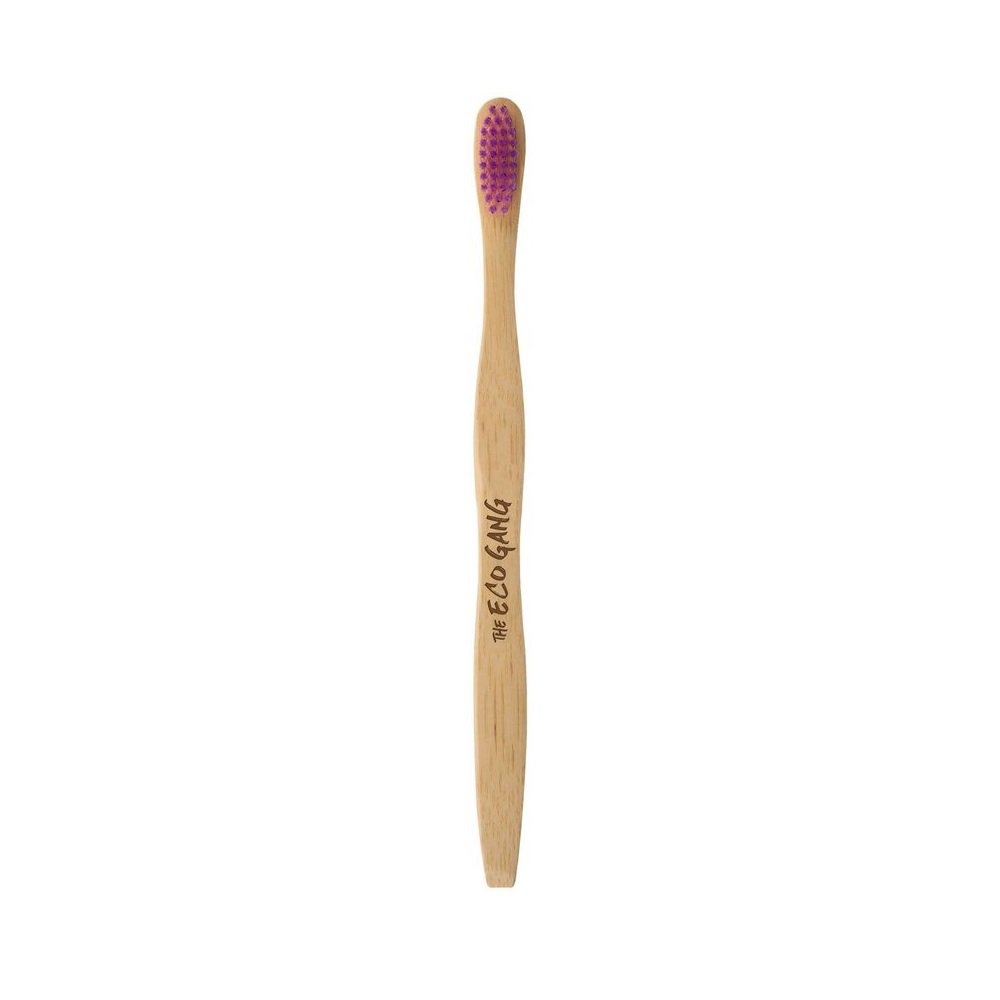 Medium Bamboo Toothbrush Pink