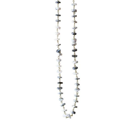 Agath Bead Necklace