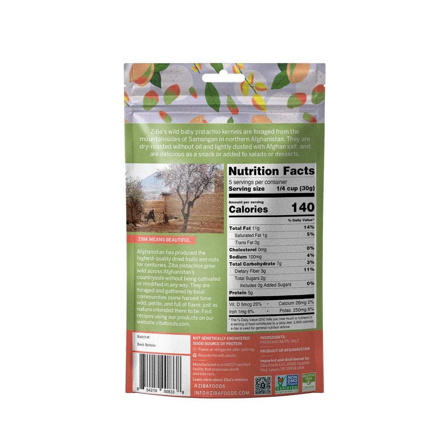 Baby Pistachio Kernels (Dry Roasted & Salted) 150g