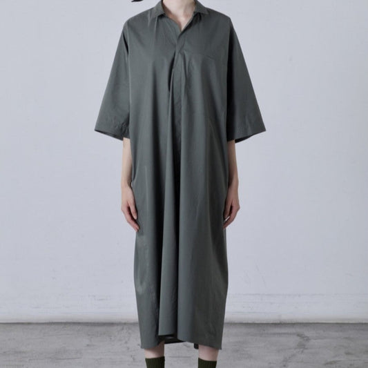 Drome Shirt Dress  Sage