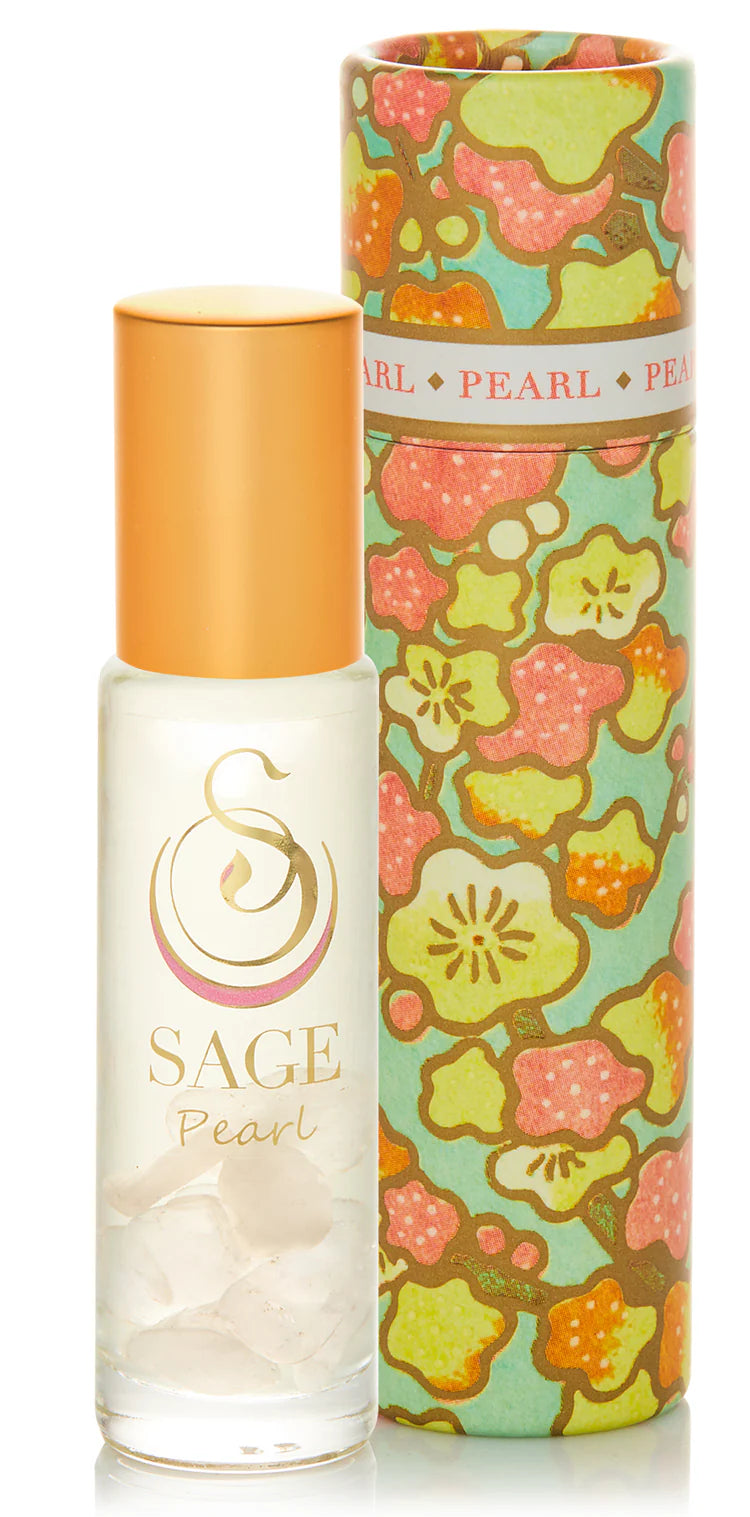 Pearl 1/4 oz Gemstone Perfume Oil Concentrate Roll-On