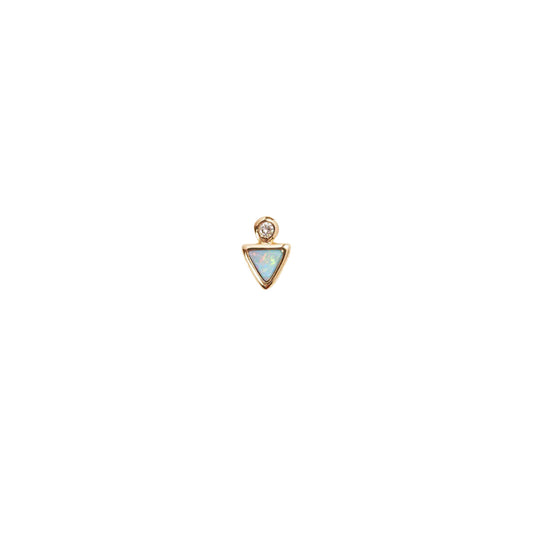 Triangle Dot Stud