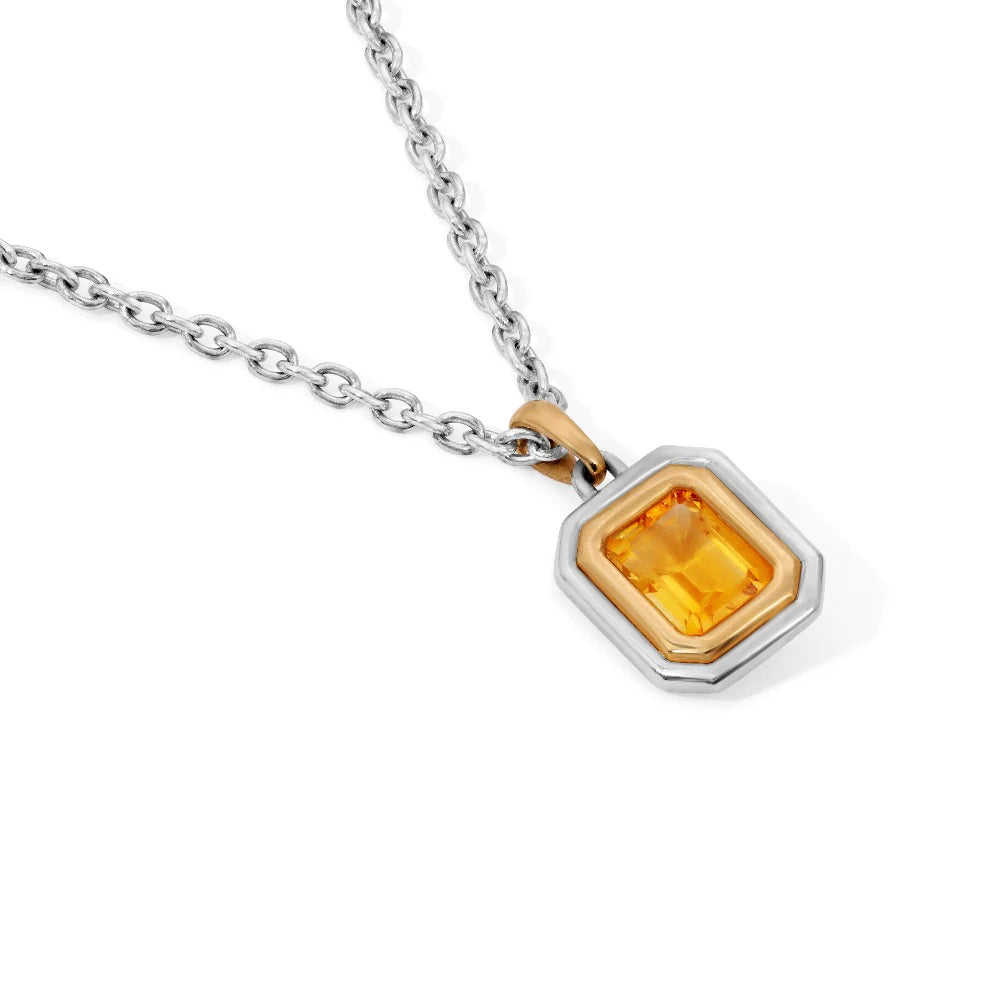 Equinox Necklace Citrine