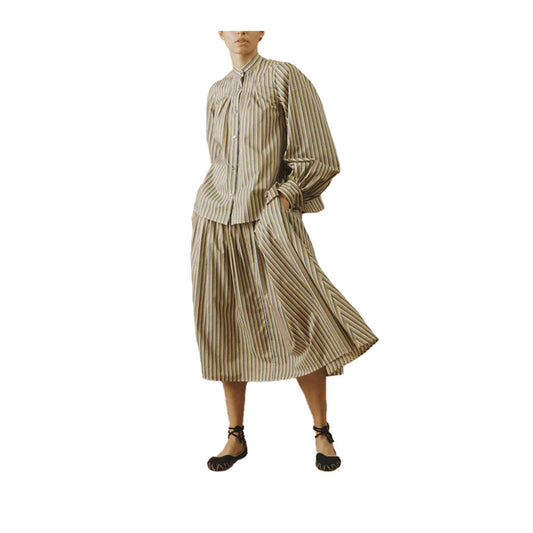 Yana Blouse Yellow Stripes