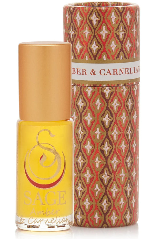 Amber & Carnelian  1/8 oz Perfume Oil Concentrate Roll-On