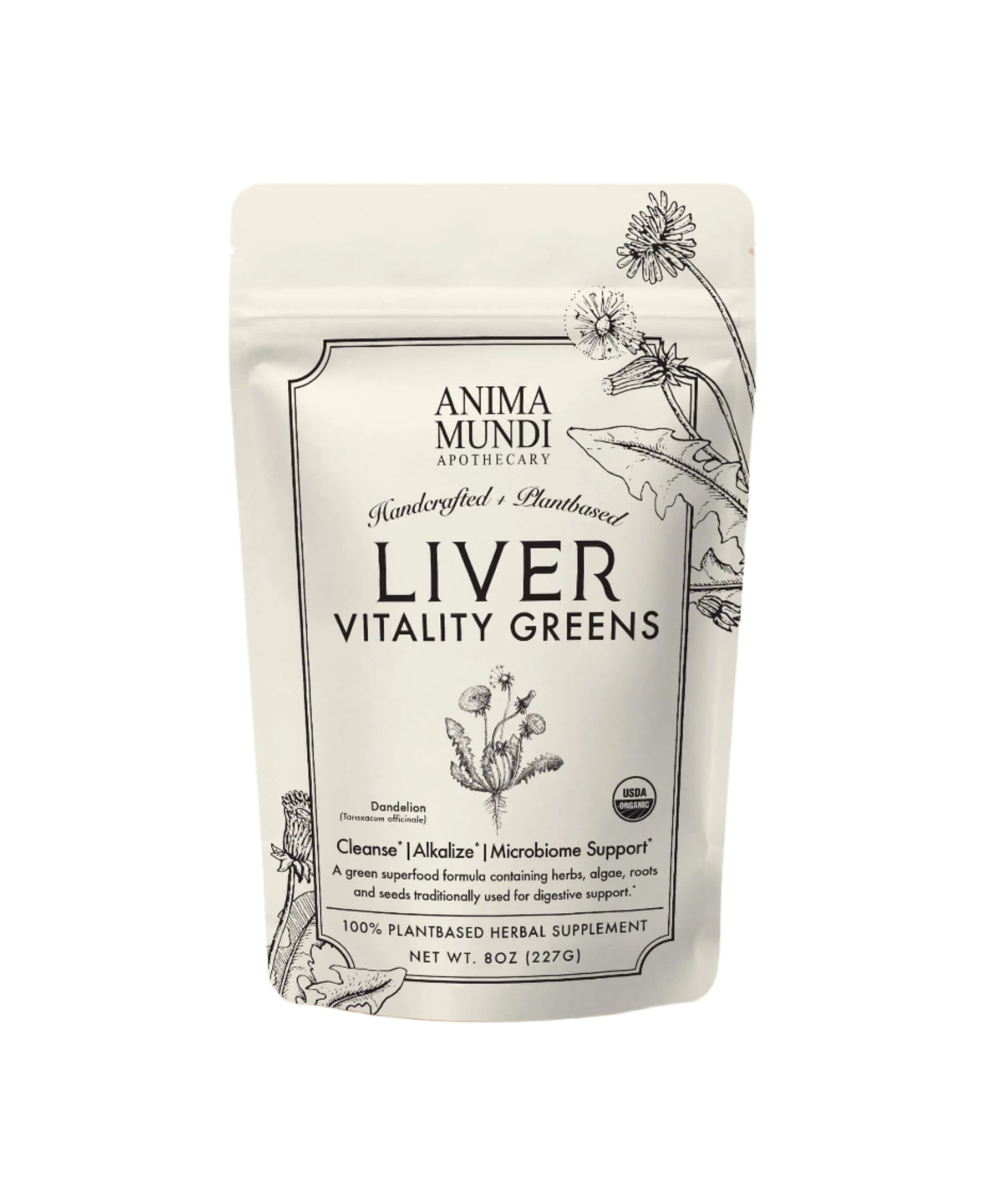 Liver Vitality Greens | Daily Cleanser - 8oz