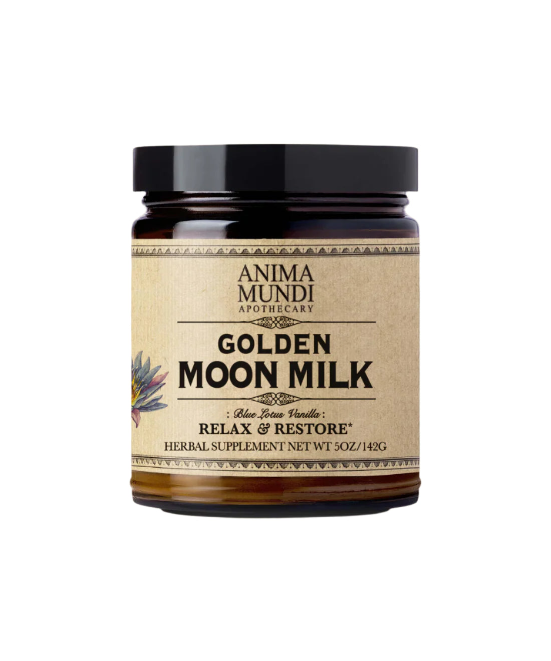 Golden Moon Milk | Blue Lotus Vanilla