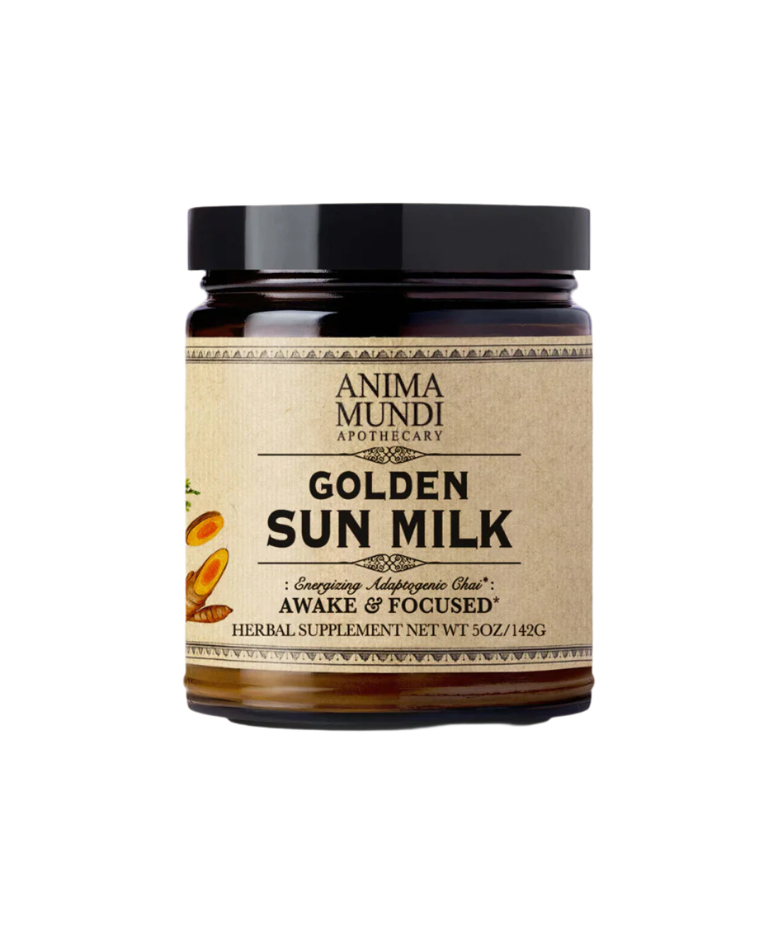 Golden Sun Milk | Energizing Adaptogenic Chai