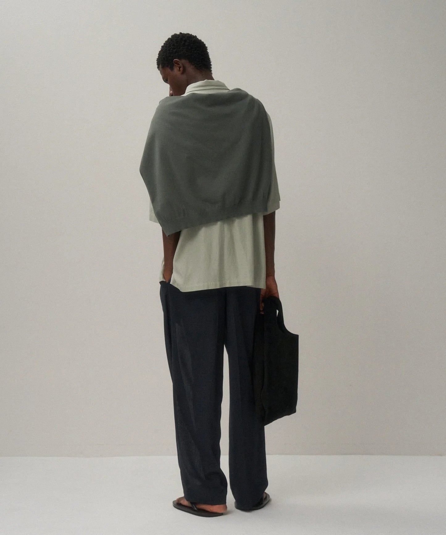 Cotton Silk Viera Loose Fit Half Sleeve Shirt