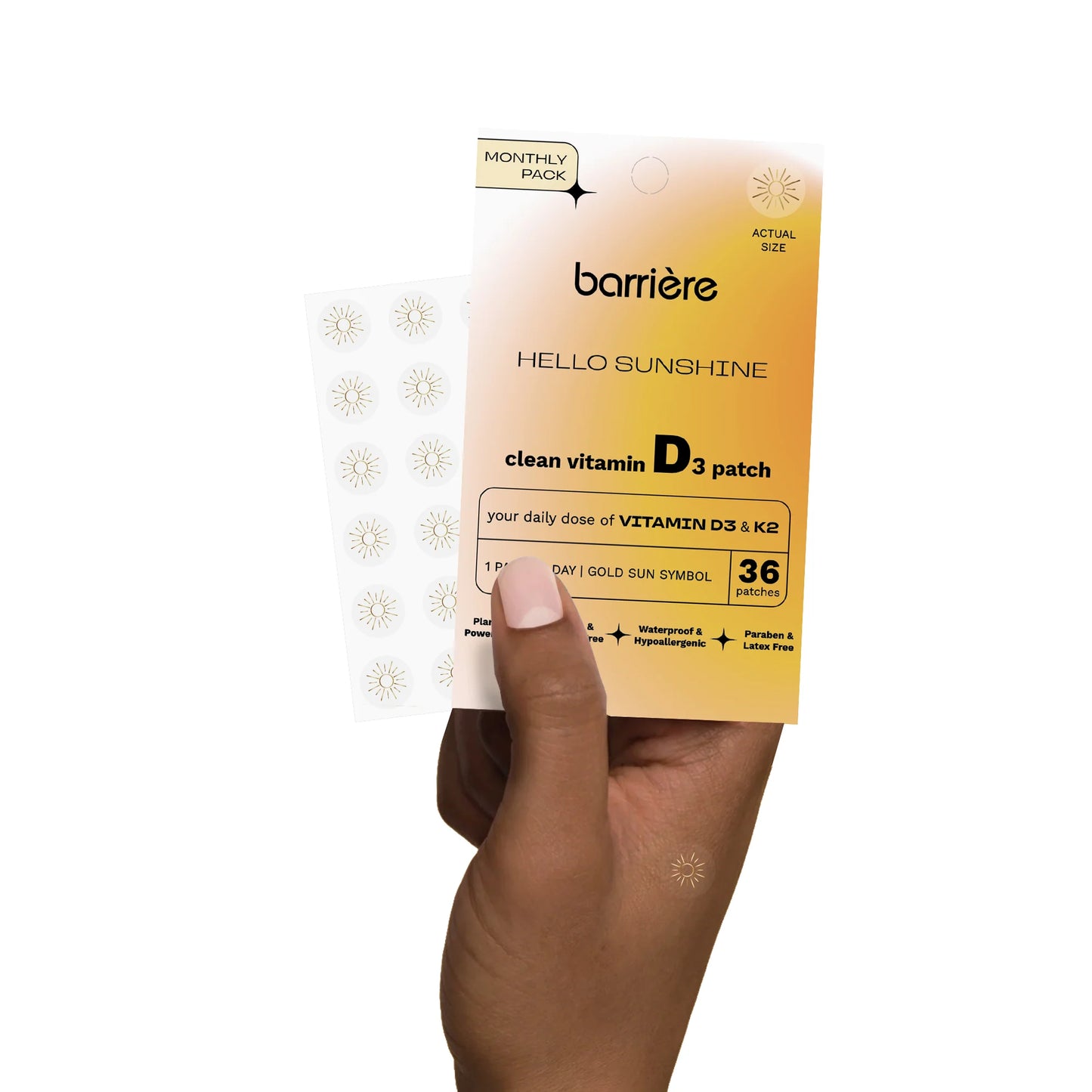 Vitamin D Patch Gold Sun