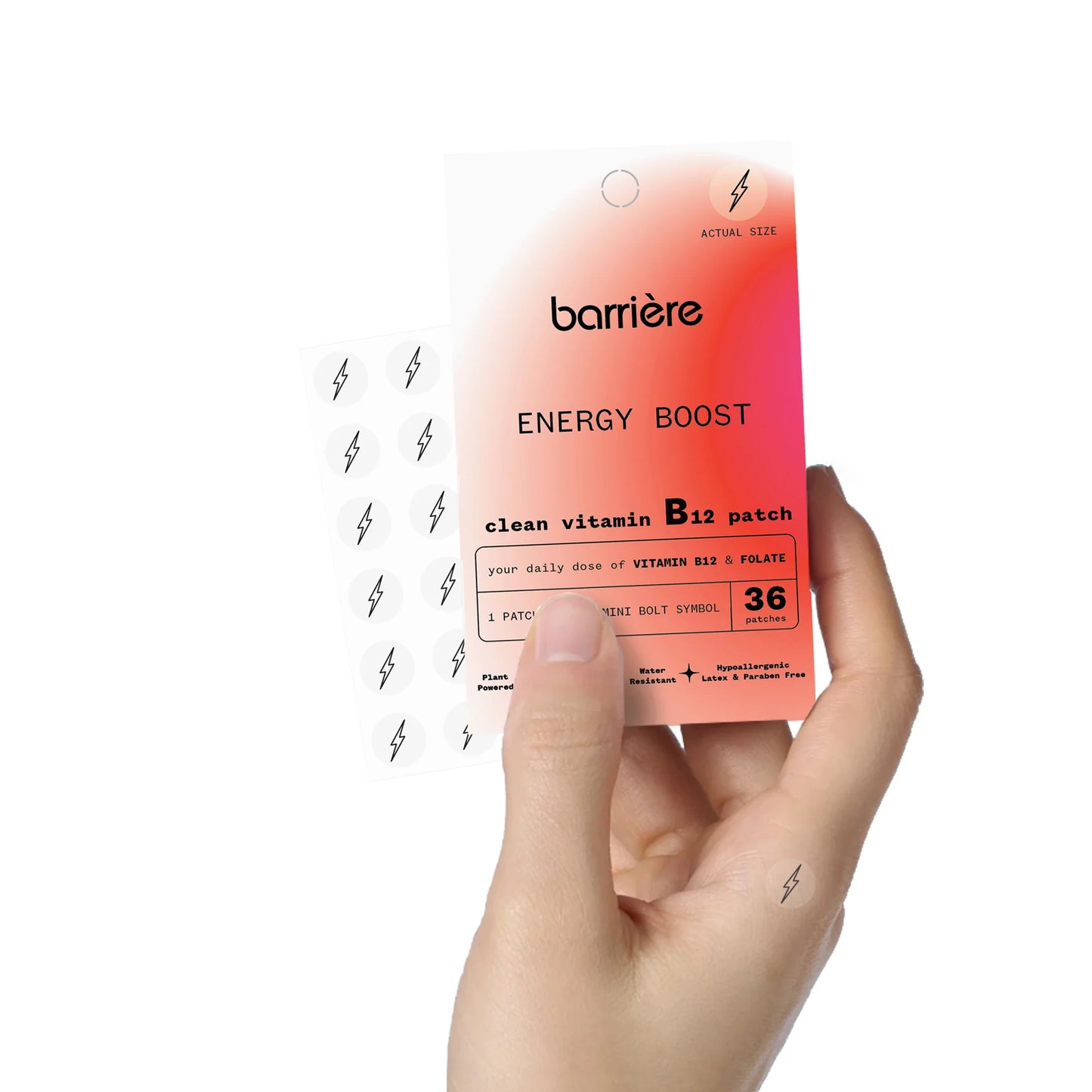 Vitamin B12 Patch Lightning Bolt