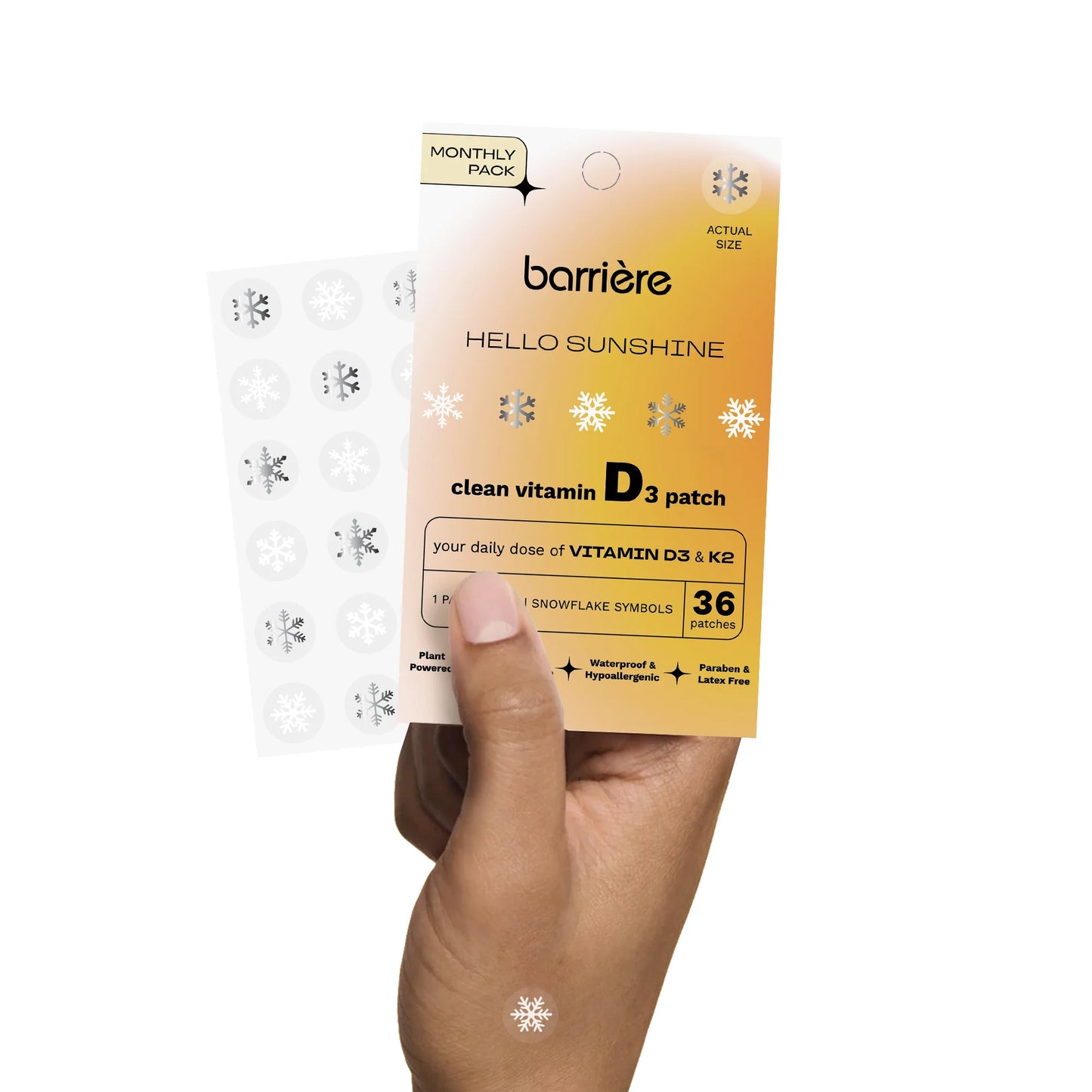 Vitamin D Patch Snowflake