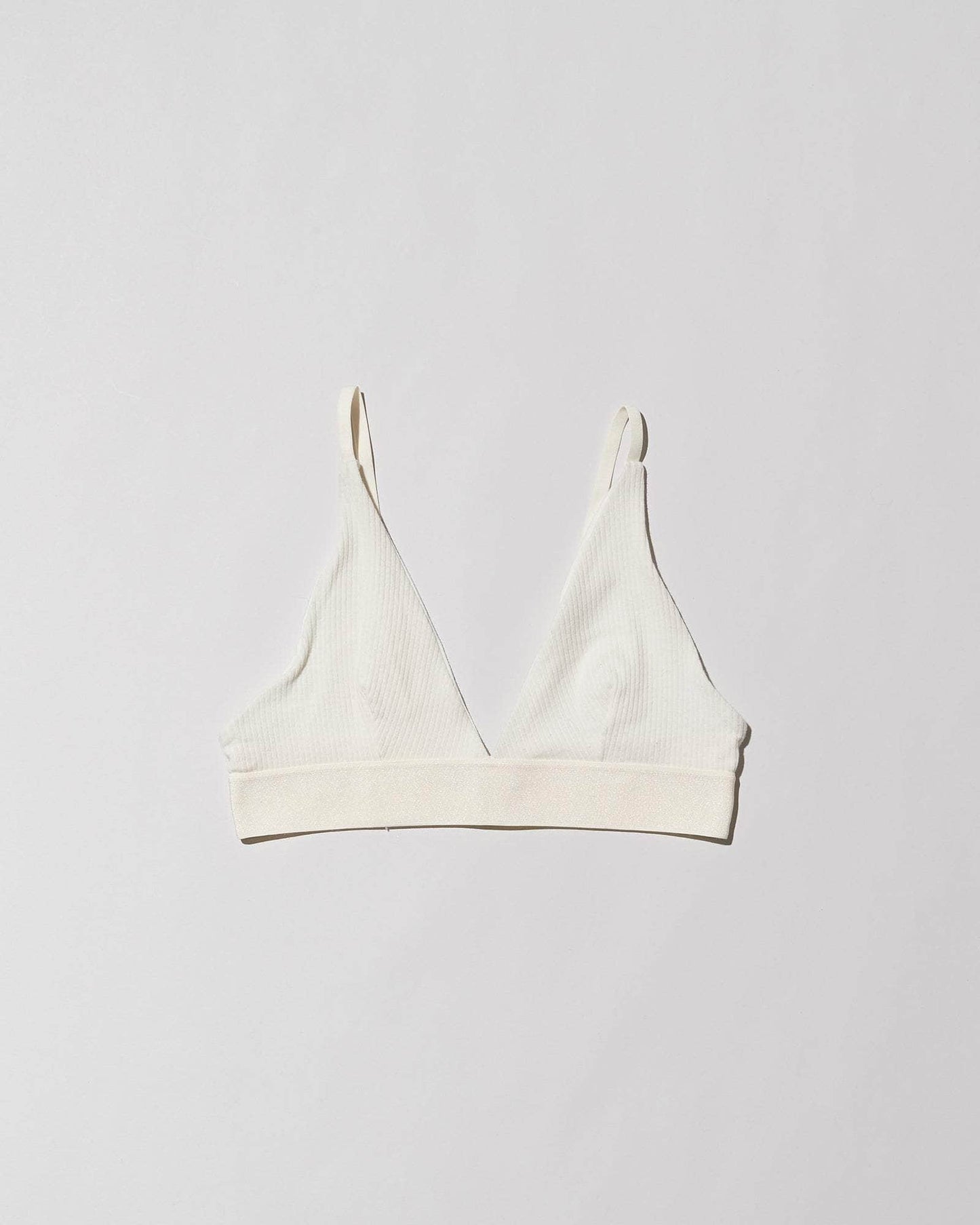 Triangle Bra Off White