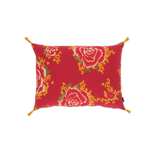 Liao Cotton Cushion Cover - Vermillon