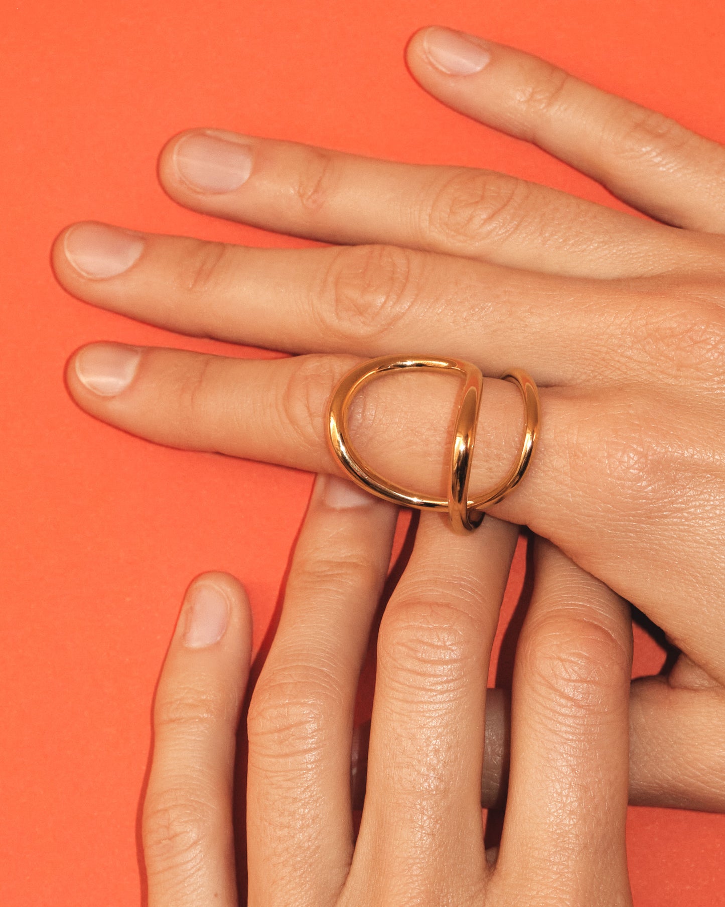 Ribbon Ring Gold