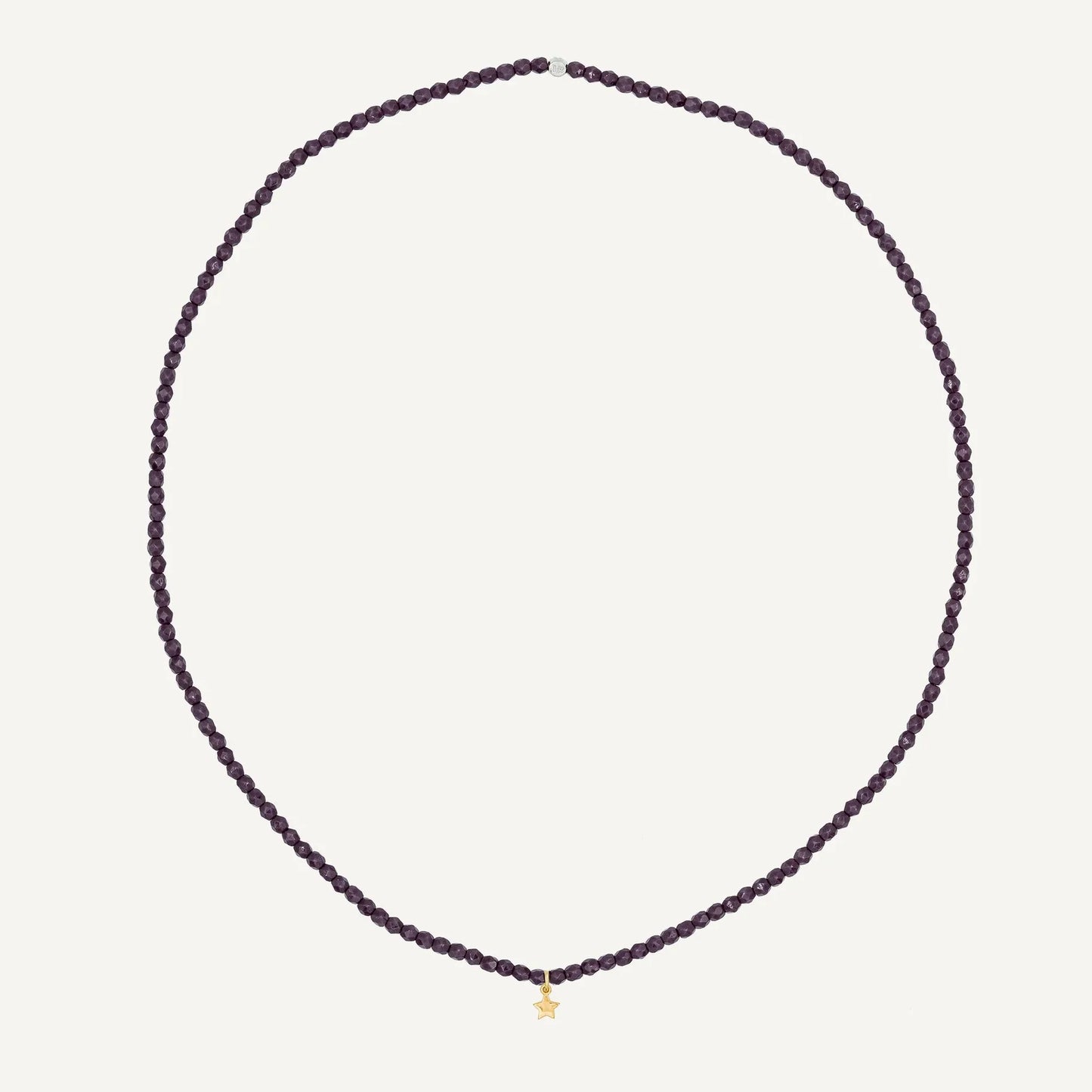 Violet Bracelet Necklace with Star Pendant