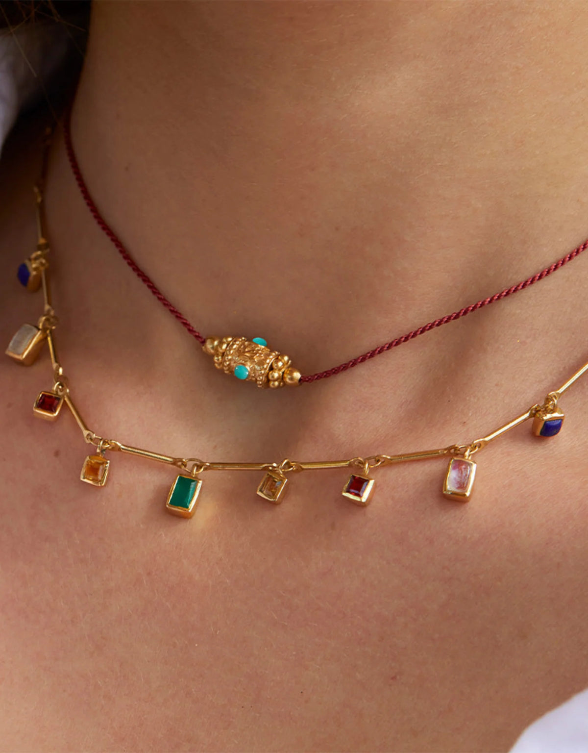 Rakhi 1 Delhi Turquoise Choker
