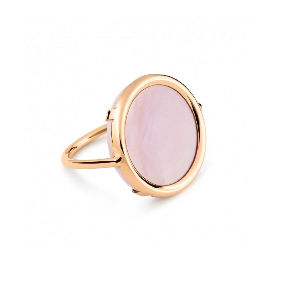 Ever Disc Ring Pink Mother of Pearl