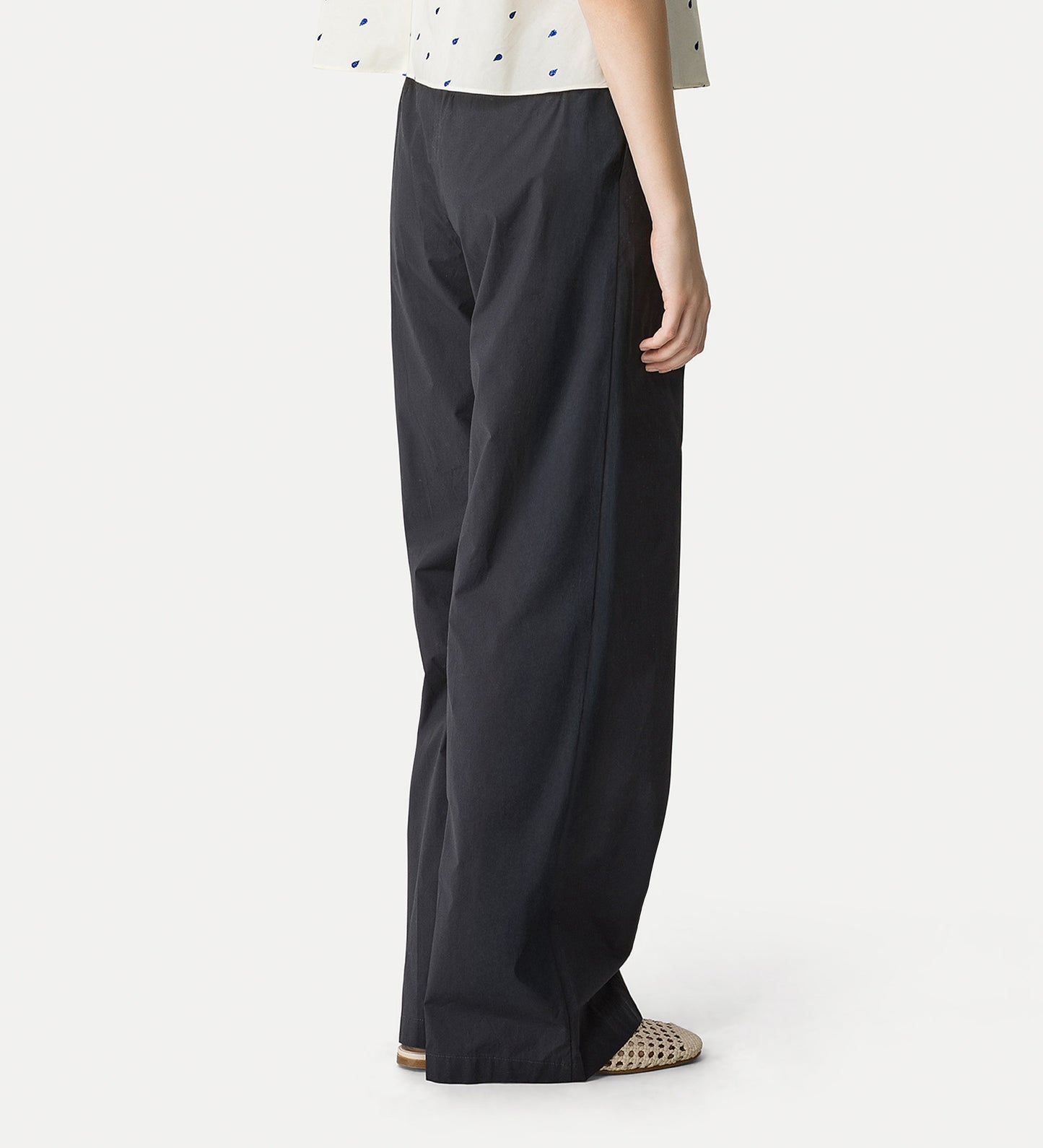 Pleated Trousers Notte