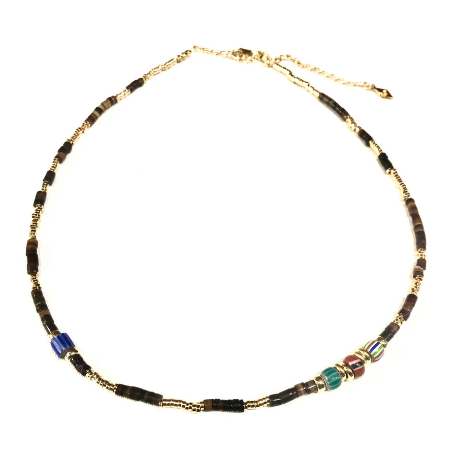 Sacha Necklace Brown