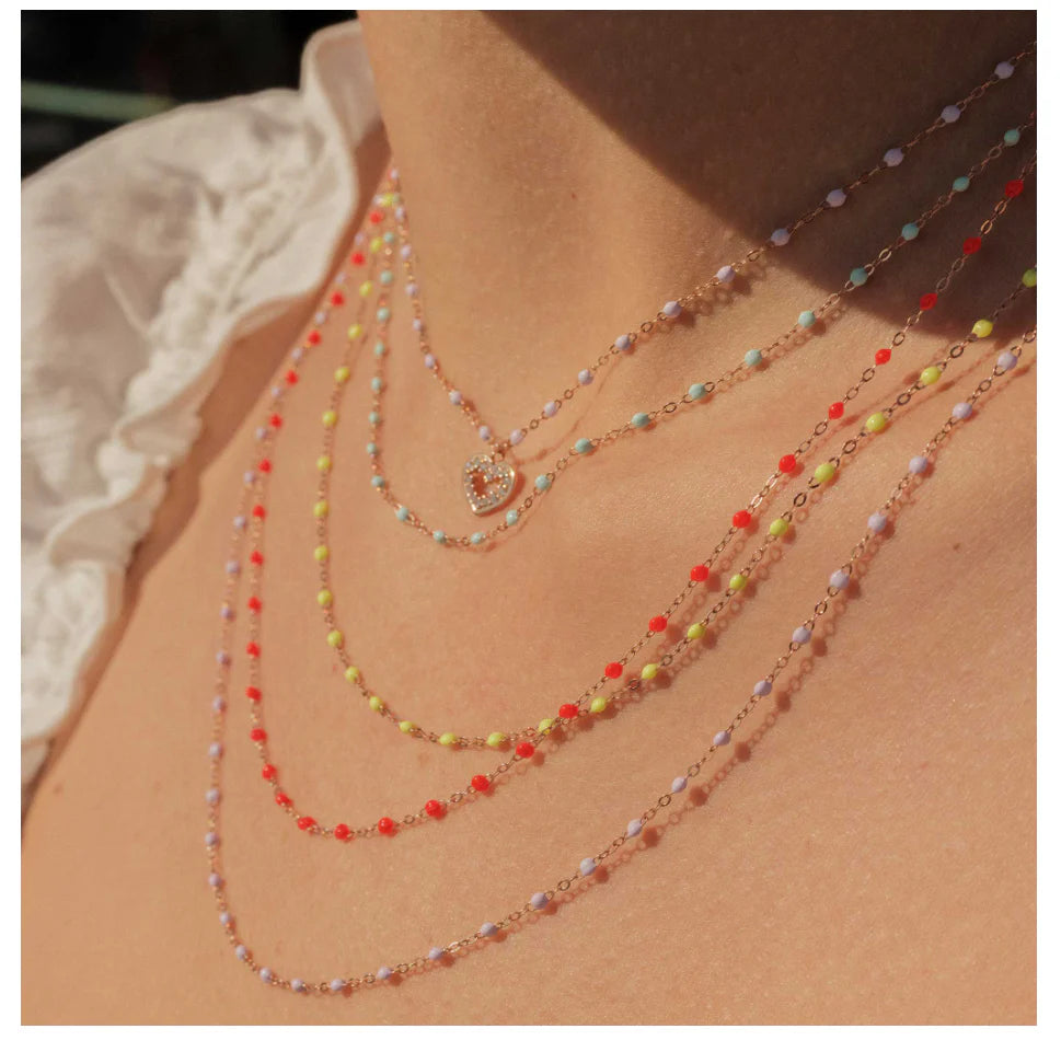 Classic Gigi Lilac Necklace