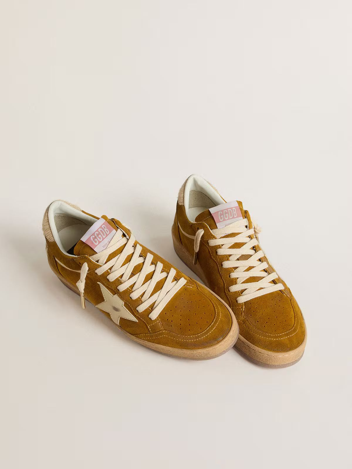 Super Star Suede Sneakers with Fringe