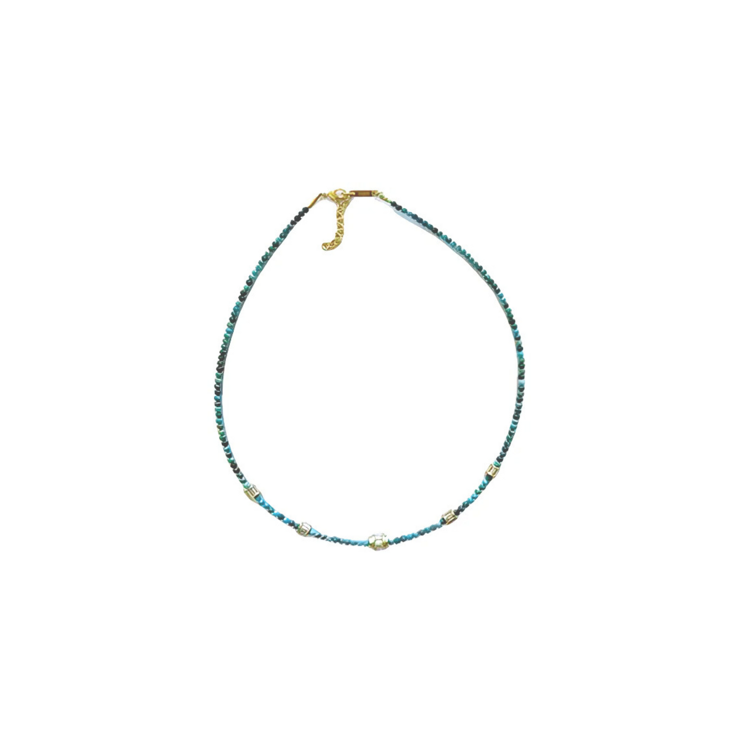 Baby Elon Choker Turquoise