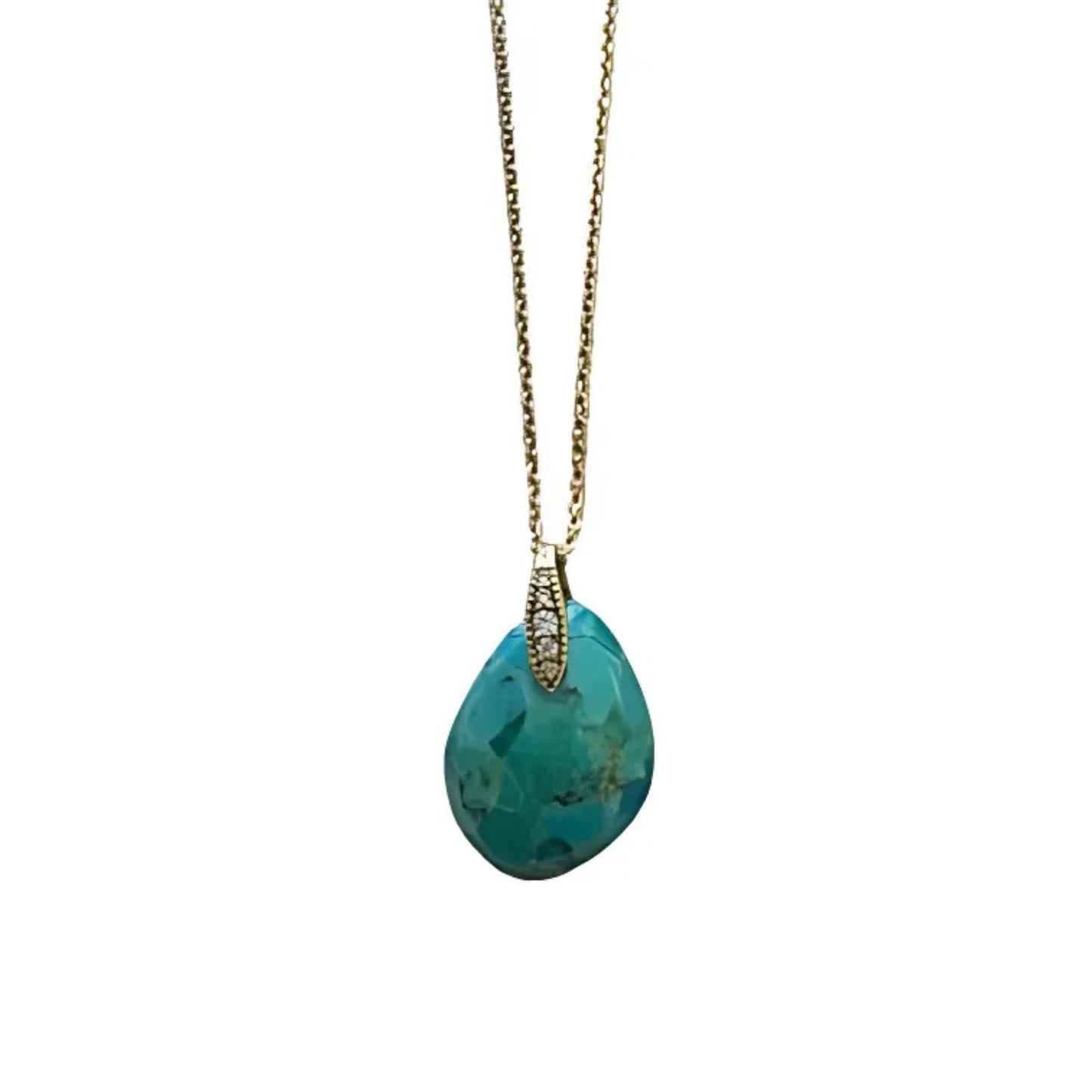 Boa Necklace Turquoise