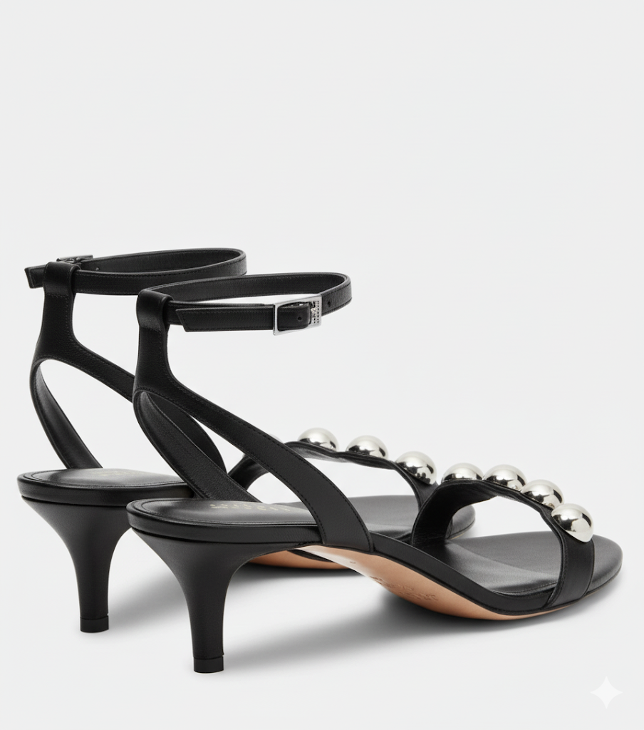 Arolee Sandals Black Silver