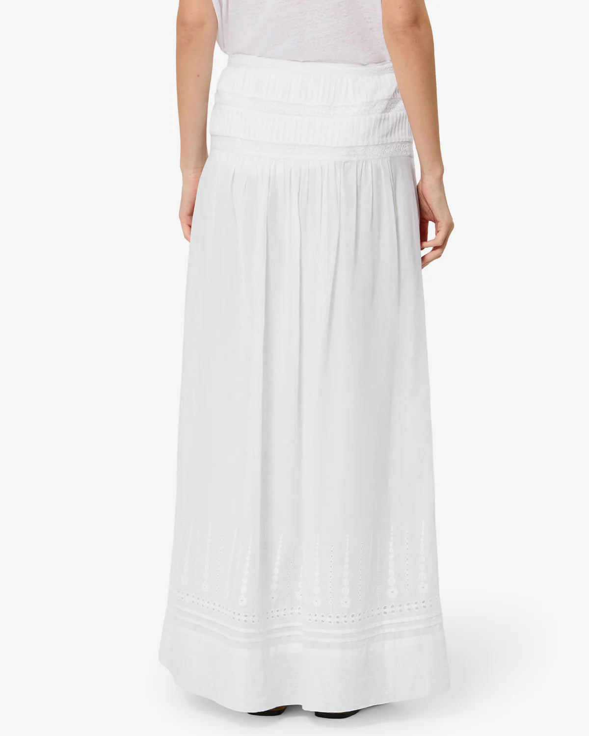 Loraine Skirt White