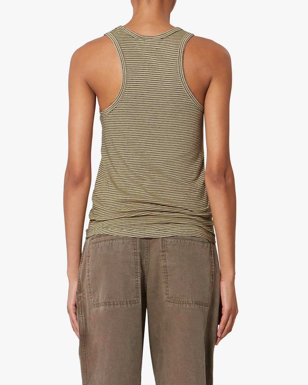 Thea Tank Black/Beige