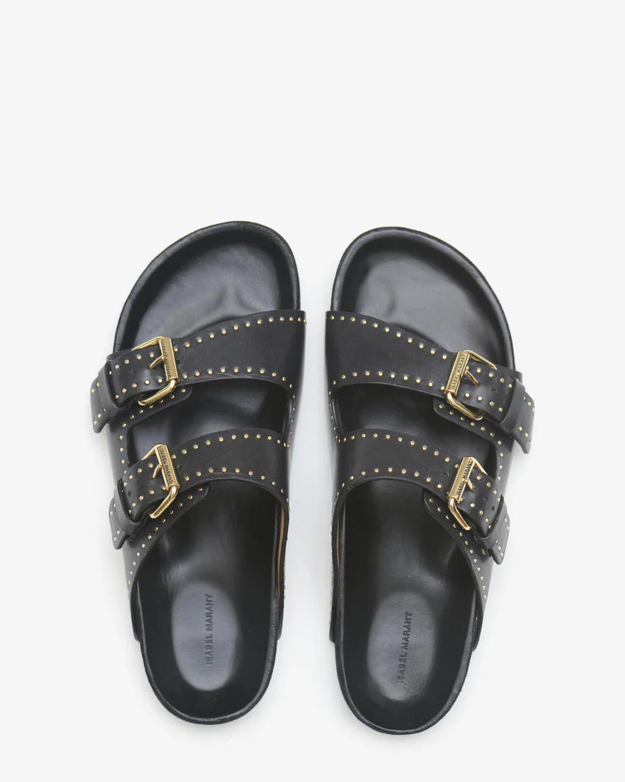 Black Lennyo Sandals