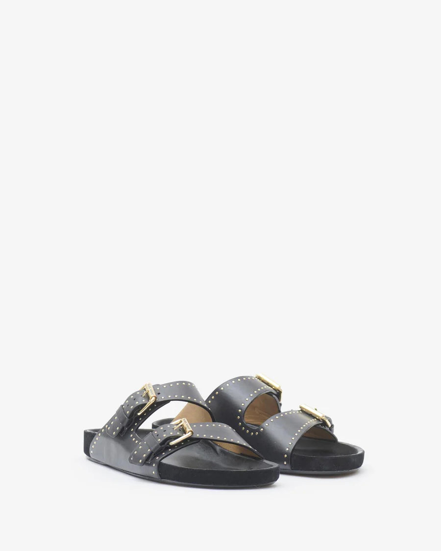 Black Lennyo Sandals