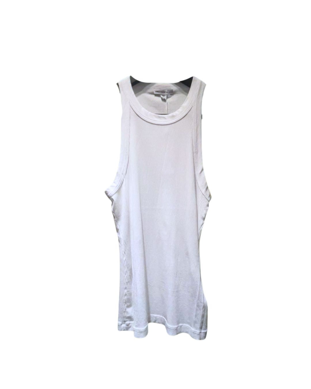 Cut away Rib Tank White