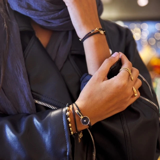 Donna Black Bracelet