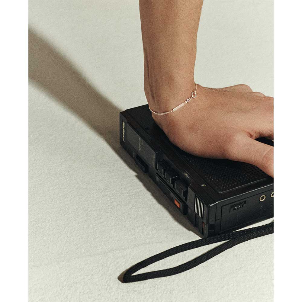 June Bracelet Chain Pink Sapphire