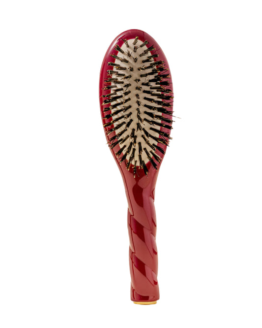 N.01 The Universal Small Hairbrush Cherry Red